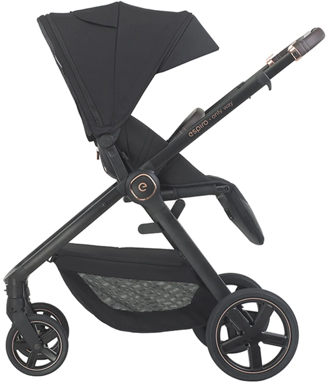 Прогулянкова коляска Espiro Only Way 117 graphite anthracite Air
